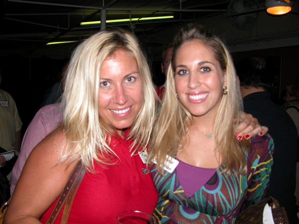 Erin Lavan and Jennifer Metzker, both of Zavee in Boca Raton. 