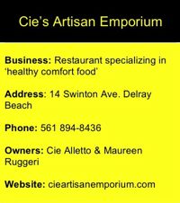 info box for cie's artisan emporium