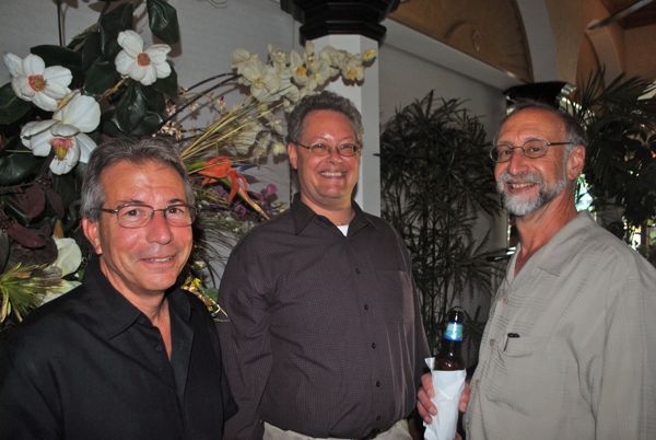 Mike Luciano of Mercede Benz of Delray, Steve Shelby of Far Vision Neworks and attorney David Beale.