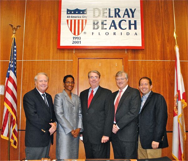 The Delray Beach City Commission 2011-12 edition. 