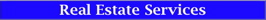 real estate services